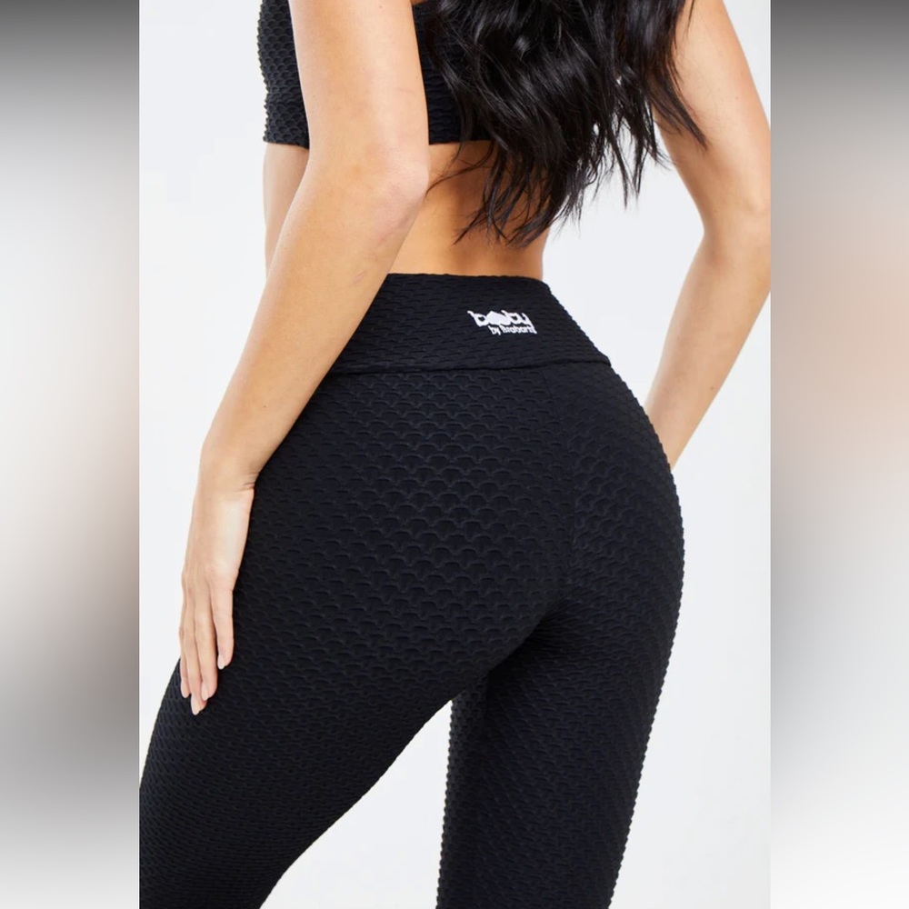 O/S Booty By Brabants Black OG Croco Leggings - Nearly New